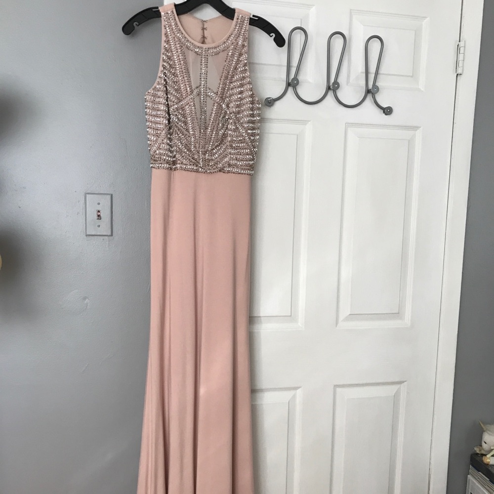 Bloomingdales AQUA - Light Pink Gown